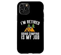 T-Shirt de Camping pour Les Jeunes retraités Camping is My Job Coque pour iPhone 11 Pro