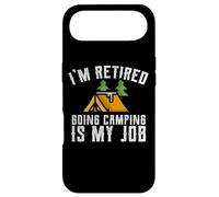 T-Shirt de Camping pour Les Jeunes retraités Camping is My Job Coque pour iPhone Air
