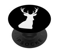 T-Shirt de Chasse au cerf Big Buck Deer Hunter PopSockets PopGrip Adhésif