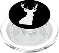 T-Shirt de Chasse au cerf Big Buck Deer Hunter PopSockets PopGrip pour MagSafe