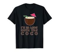 T-shirt de cocktail hawaïen amusant en noix de coco T-Shirt