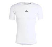 Adidas Herren Techfit Compression Training T-Shirt, White, S