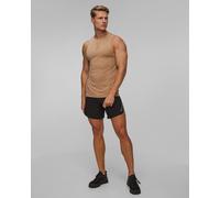 T-shirt De Course Beige Et Marron Pour Hommes X-bionic Xceed Run Tank Top Xcrttts25m-m101