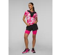 T-shirt De Course Noir Et Rose Pour Femmes X-bionic Corefusion Run Shirt Cfrtpss25w-p125 L