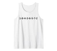 T-shirt de course V8 1-8-4-3-6-5-7-2 Small Block Big Block Débardeur