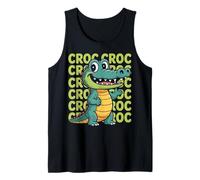 T-Shirt de Crocodile Souriant maladroit Débardeur