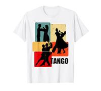 T-shirt de danse tango pour danseuse de tango | Tango rétro pour femme T-Shirt