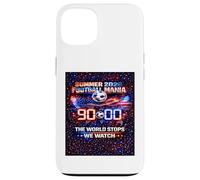 T-Shirt de Fan de The World Stops We Watch 90 Minutes Soccer 2026. Coque pour iPhone 13