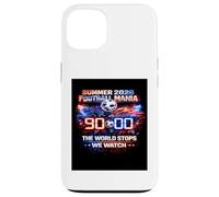 T-Shirt de Fan de The World Stops We Watch 90 Minutes Soccer 2026. Coque pour iPhone 13
