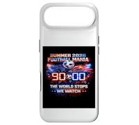 T-Shirt de Fan de The World Stops We Watch 90 Minutes Soccer 2026. Coque pour iPhone Air