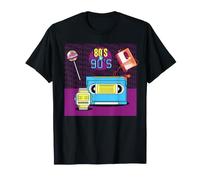 T-Shirt de fête Love Retro Mixtape 80's Blank This is My 80s 90's T-Shirt