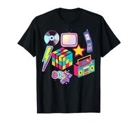 T-Shirt de fête Love Retro Mixtape 80's Blank This is My 80s 90's T-Shirt