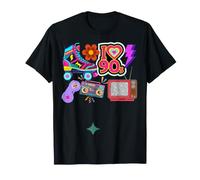 T-Shirt de fête Love Retro Mixtape 80's Blank This is My 80s 90's T-Shirt