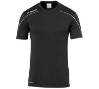 T-Shirt de Football Homme Uhlsport Stream 22 - Noir - Manches Courtes - Respirant XXXL