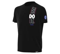 T-Shirt De Football Nike Just Do It du Paris Saint-Germain, Black, HQ8372-010, XL