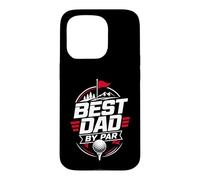 T-Shirt de Golf « Best Dad » par Funny Father's Day Golfing Coque pour iPhone 15 Pro