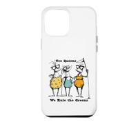 T-Shirt de Golf Funny Women Queens We Rule The Greens Coque pour iPhone 12 Pro Max