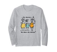 T-Shirt de Golf Funny Women Queens We Rule The Greens Manche Longue
