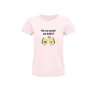 T-Shirt de Grossesse Femme on va Avoir Un bébé - annoncez la Bonne Nouvelle avec Style ! - L - RS