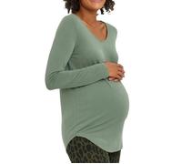 T-Shirt de Grossesse Vert Femme Vero Moda Marternity Filli L