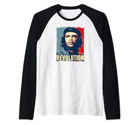 T-Shirt de guérilla de la révolution cubaine Ernesto Che Guevara Manche Raglan