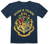 T-shirt de Harry Potter - Enfants - Wizard In Training - 104 à 164 - pour filles & garçonse - bleu foncé 14 Ans