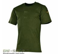 T-SHIRT DE LA Bundeswehr tropical + drapeaux noir olive coyote bw...