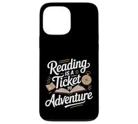 T-Shirt de Lecture Bookworm Adventure, Excellent Cadeau littéraire Coque pour iPhone 13 Pro Max