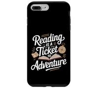 T-Shirt de Lecture Bookworm Adventure, Excellent Cadeau littéraire Coque pour iPhone 7 Plus/8 Plus
