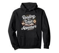 T-Shirt de Lecture Bookworm Adventure, Excellent Cadeau littéraire Sweat à Capuche