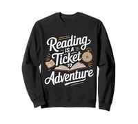 T-Shirt de Lecture Bookworm Adventure, Excellent Cadeau littéraire Sweatshirt