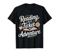 T-Shirt de Lecture Bookworm Adventure, Excellent Cadeau littéraire T-Shirt