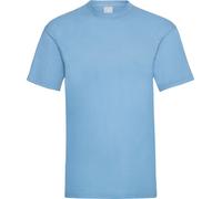 T-shirt de loisirs à manches courtes pour hommes Value BC3900 (2XL) (Bleu clair)