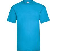 T-shirt de loisirs à manches courtes pour hommes Value BC3900 (2XL) (Cyan)