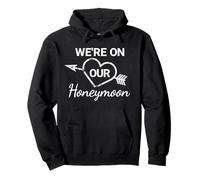 T-Shirt de Lune de Miel pour Couple « We're on Our Honeymoon » Sweat à Capuche