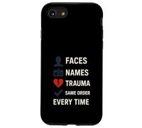 T-Shirt de maîtrise mentale d'entraînement cérébral mnémonique de l'athlète de mémoire Coque pour iPhone SE (2020) / 7/8