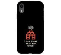 T-Shirt de maîtrise mentale d'entraînement cérébral mnémonique de l'athlète de mémoire Coque pour iPhone XR
