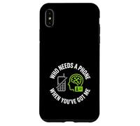 T-Shirt de maîtrise mentale d'entraînement cérébral mnémonique de l'athlète de mémoire Coque pour iPhone XS Max
