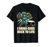 T-Shirt de mécanicien Funny Car Jump Starter T-Shirt