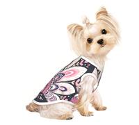 T-shirt de méditation mandala pour chien, vêtements doux et respirants, faciles à mettre et à enlever, adaptés aux petits animaux de compagnie