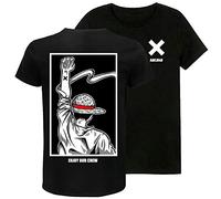 T-Shirt de Monkey D. Luffy 'One Piece' - Inspiré par la série Anime 'One Piece' et Le Futur Roi des Pirates - Nakama Clothing (M)