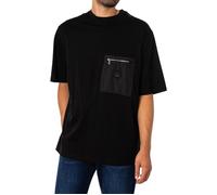 T-Shirt De Poche - Armani Exchange - Homme - Noir XL