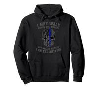 T-Shirt de Police I Am The Sheepdog I Walk Among The Wolves Sweat à Capuche