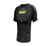 T-Shirt de Protection Shot Airlight Noir-Jaune Néon L Noir