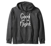 T-Shirt de Pyjama Good Night Sleepy Lashes Sweat à Capuche