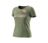 Dynafit Transalper Graphic Short Sleeve T-shirt Vert S Femme