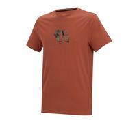 T-shirt de randonnée homme Regatta Breezed Graphic Tee Brick Red - Léger, res...