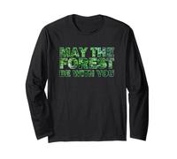T-Shirt de randonnée « May The Forest Be with You Nature » Manche Longue