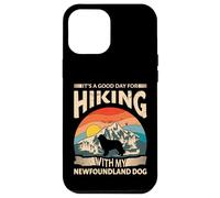 T-Shirt de randonnée pour Chien Terre-Neuve - Aventure en Montagne avec Newfie Coque pour iPhone 12 Pro Max