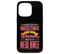 T-shirt de remplacement du genou pour femme, nouvelle chirurgie du genou Coque pour iPhone 13 Pro